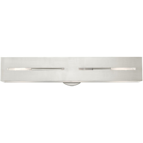 Soma 3 Light 24 inch Brushed Nickel ADA Vanity Sconce Wall Light