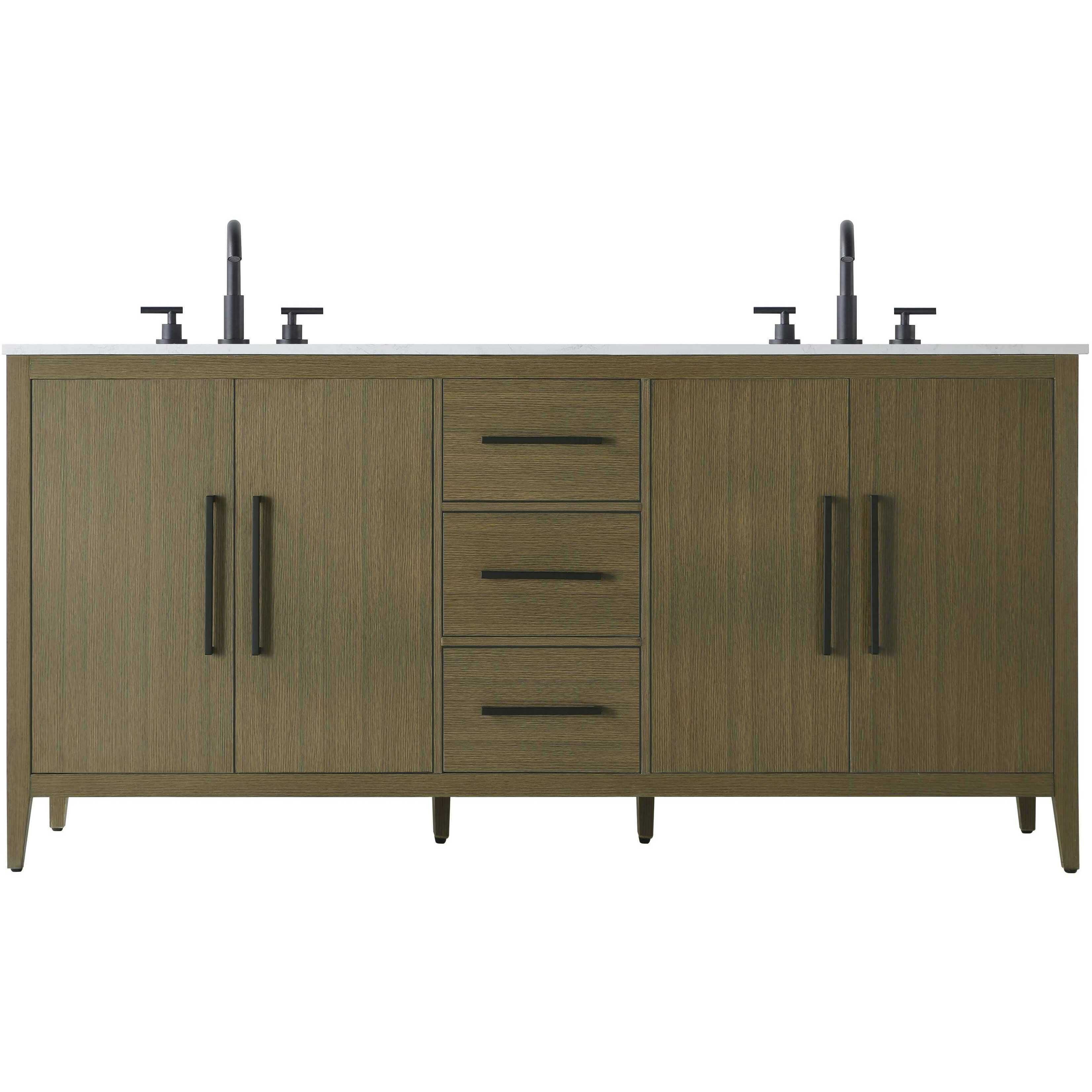 Millie 72 X 35 inch Chestnut Brown Bathroom Vanity Cabinet