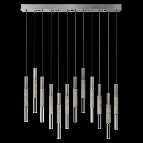 Antonia 17 Light 61 inch Silver Pendant Ceiling Light