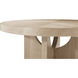 Catalina 72 X 54 inch Dune Extending Dining Table, Wooden