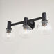 Marshall LED 23.5 inch Matte Black Bathroom Light Wall Light