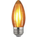 Lumos LED C11 Medium E26 2 watt 120V 2100K Light Bulb