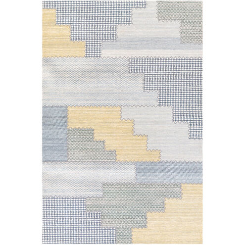 Didim 108 X 72 inch Taupe/Dark Brown/Charcoal/White/Medium Gray Rugs, Rectangle