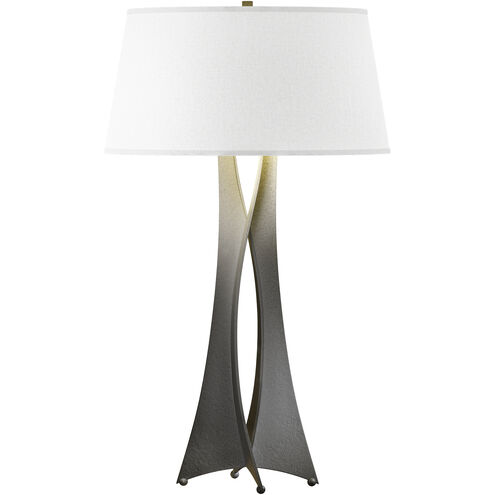 Moreau 33.4 inch 150 watt Natural Iron Table Lamp Portable Light in Flax, Tall