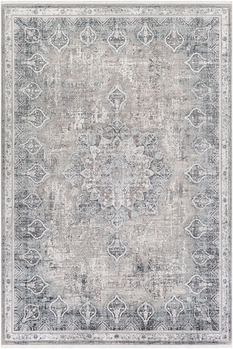 Solar 134 X 90 inch Gray Rug in 8 x 11, Rectangle
