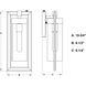 Malmo LED 15.75 inch Matte Black Outdoor Wall