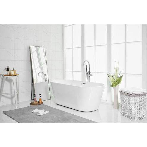 Odette Glossy White Bathtub