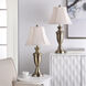 Signature 30.5 inch 150.00 watt Antique Brass Table Lamp Portable Light