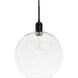 Emett 1 Light 13 inch Black Pendant Ceiling Light