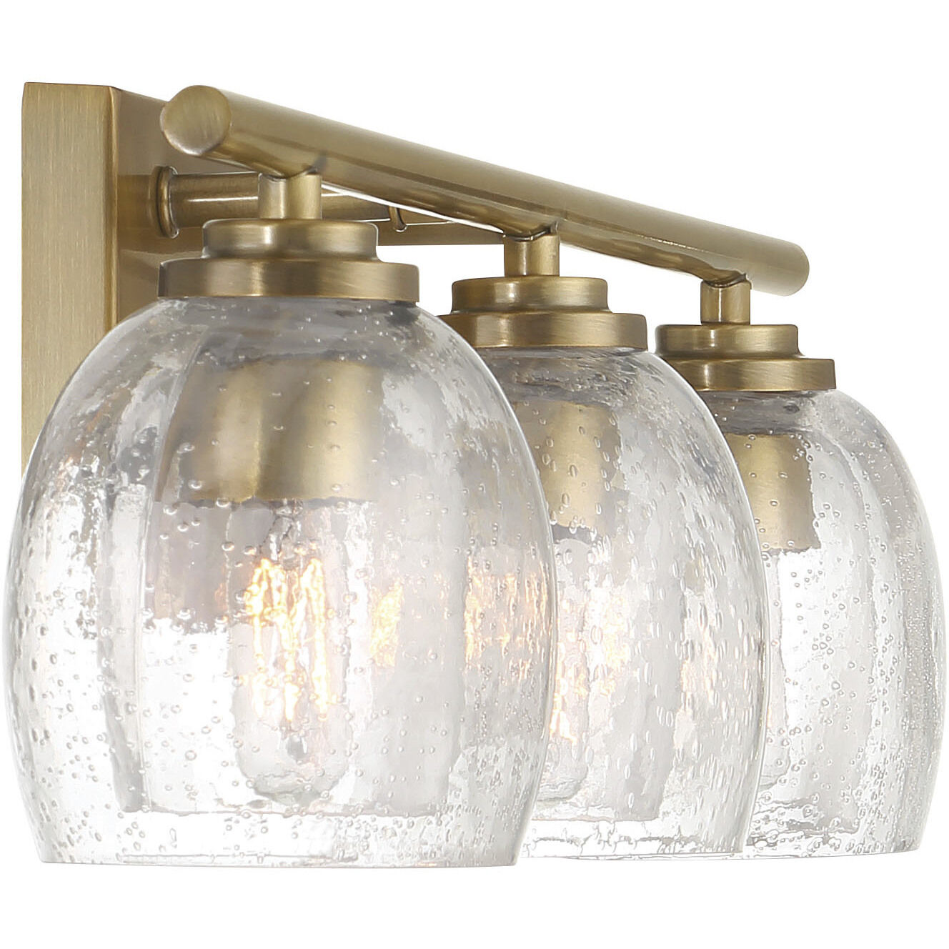 Glint 3 Light 24 inch Legacy Brass Vanity Light Wall Light