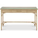 Olisa 52 inch Natural and Brown Carafe Desk