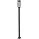 Barwick LED 120 inch Black Outdoor Post Mounted Fixture