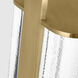 Kelly by Kelly Wearstler Flacara 15.4 X 7 inch Hand Rubbed Antique Brass Rechargeable Table Lantern