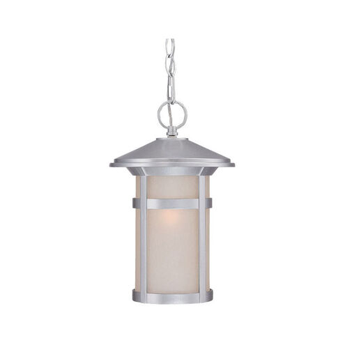 Phoenix 1 Light 8 inch Brushed Silver Exterior Hanging Lantern