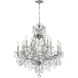 Maria Theresa 13 Light 28 inch Polished Chrome Chandelier Ceiling Light in Clear Hand Cut