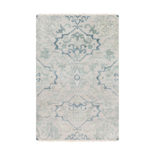Fantasia 102 X 66 inch Blue Rug, Rectangle