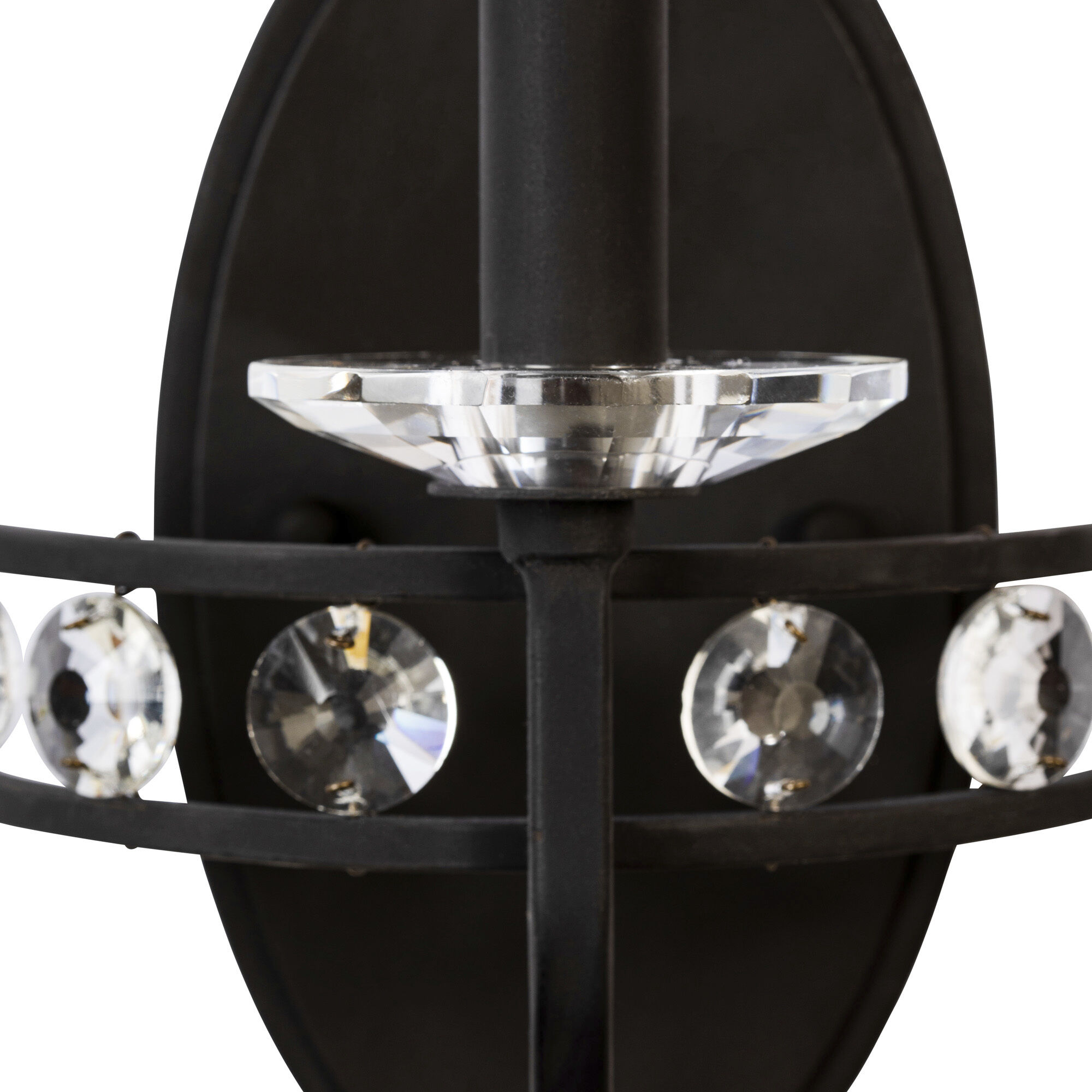 Monroe 1 Light 8 inch Carbon Black Wall Sconce Wall Light