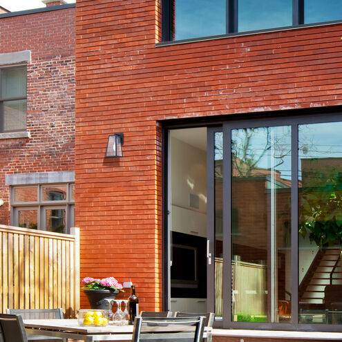 Coralea 1 Light 13 inch Sand Black Outdoor Wall Lantern