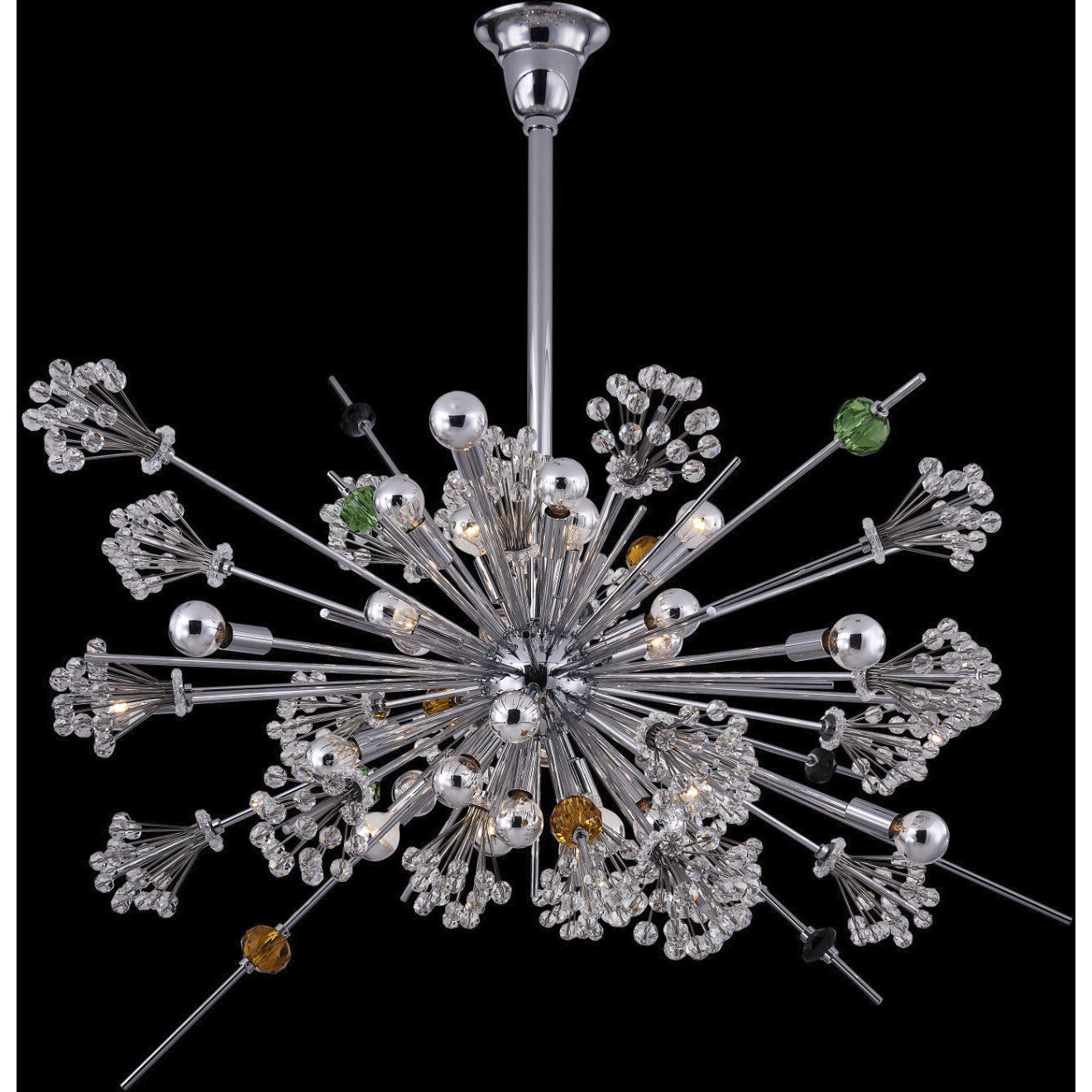 Constellation 30 Light 47 inch Polished Chrome Pendant Ceiling Light