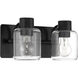 Rori 2 Light 12.38 inch Flat Black Vanity Light Wall Light