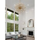 Vera 32 Light 44 inch Gold Pendant Ceiling Light
