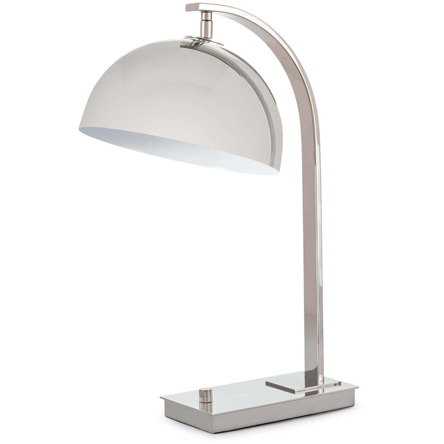 Otto 20.5 inch 40.00 watt Polished Nickel Task Lamp Portable Light, Desk Lamp