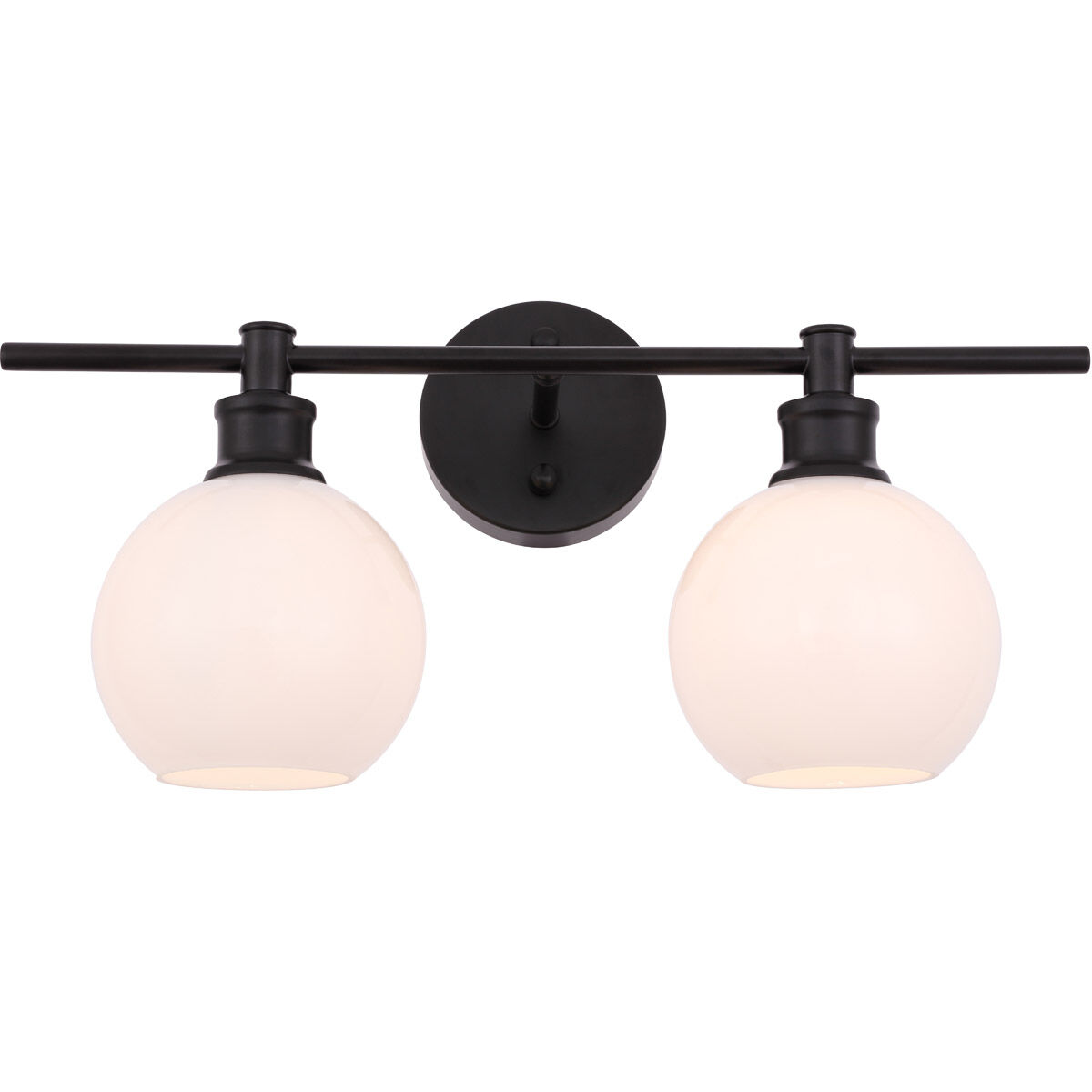 Syracuse 2 Light 19 inch Black Wall sconce Wall Light