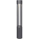Sean Lavin Turbo 12 15 watt Charcoal Outdoor Bollard in LED 80 CRI 4000K, 20 Degree, No Options, 12V, Integrated LED