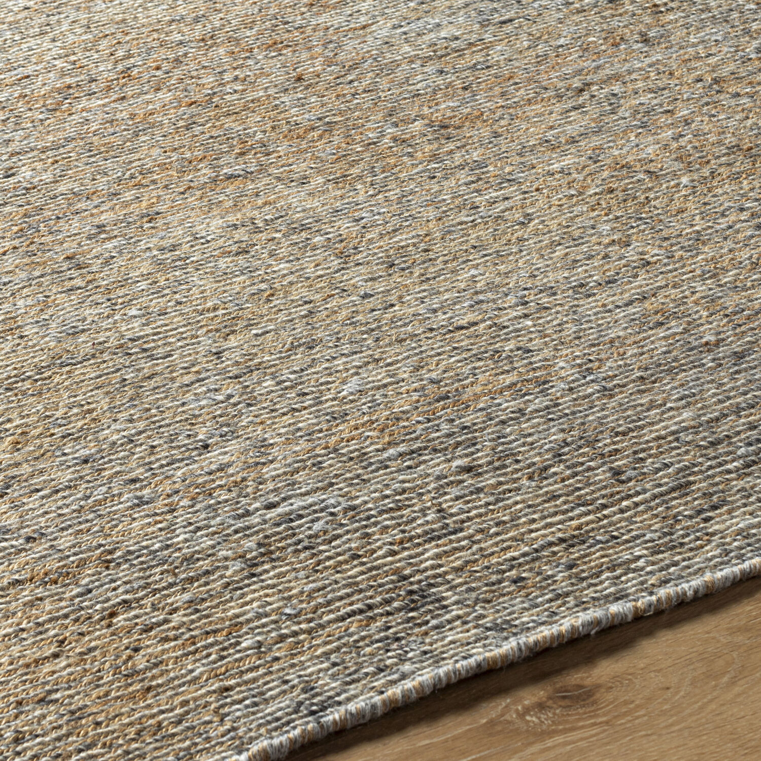 Natural Soumek 90 X 60 inch Light Brown Rug, Rectangle