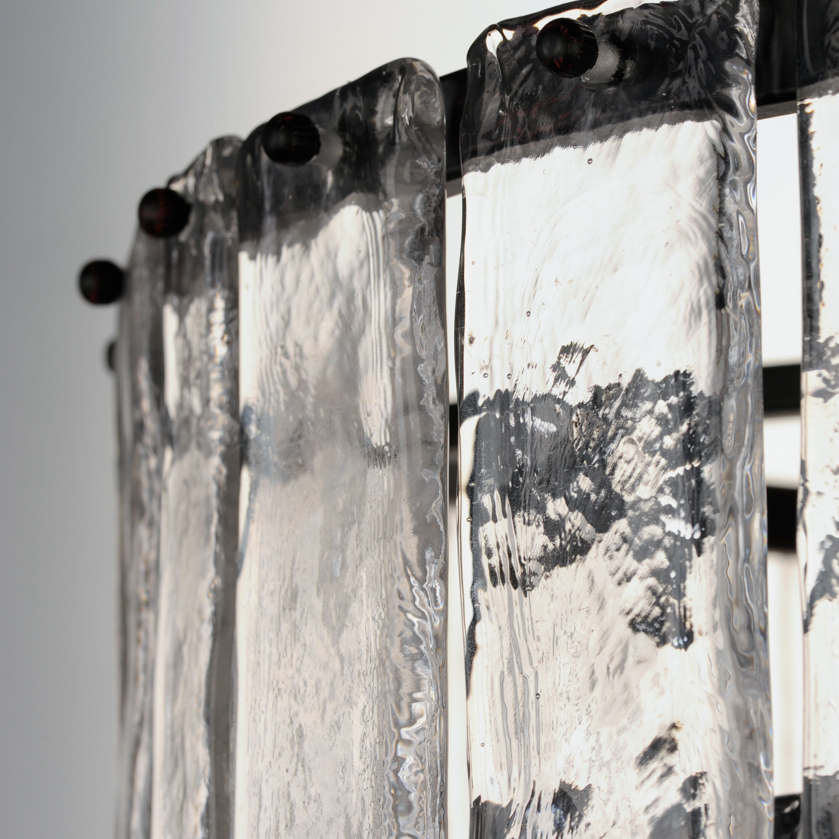 Warren 4 Light 18 inch Dark Bronze Semi-Flush Mount Ceiling Light