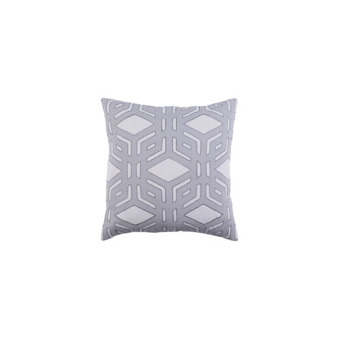 Millbrook 20 X 20 inch Light Gray and Medium Gray Pillow