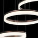 Minuta LED 48 inch Sand White Chandelier Ceiling Light