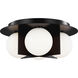 Sean Lavin Orbel LED 15 inch Matte Black Flush Mount Ceiling Light in LED 90 CRI 3000K