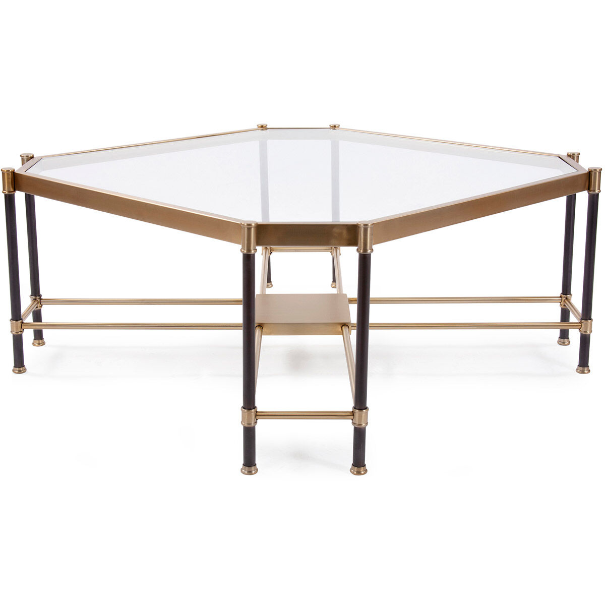 Graham Brushed Gold Coffee Table