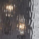 Forged Jefferson 3 Light 22 inch Charcoal Outdoor Wall Sconce