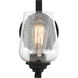 Shyloh 1 Light 5 inch Coal Bath Light Wall Light