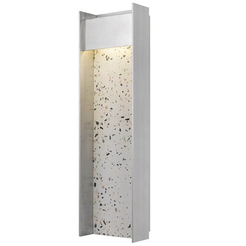 Terrazzo LED 20 inch Brushed Aluminum Wall Sconce