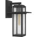 Randall 1 Light 17 inch Mottled Black Outdoor Wall Lantern, Large