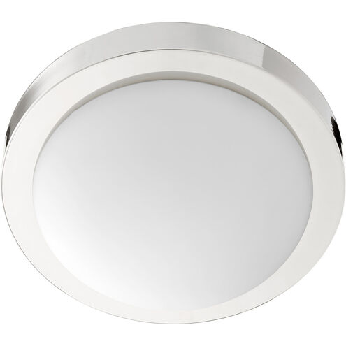 Contempo 2 Light 11 inch Polished Nickel Flush Mount Ceiling Light