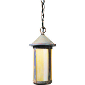 Berkeley 1 Light 5.63 inch Verdigris Patina Pendant Ceiling Light in Tan