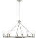 Lansdale 8 Light 34 inch Brushed Nickel Chandelier Ceiling Light