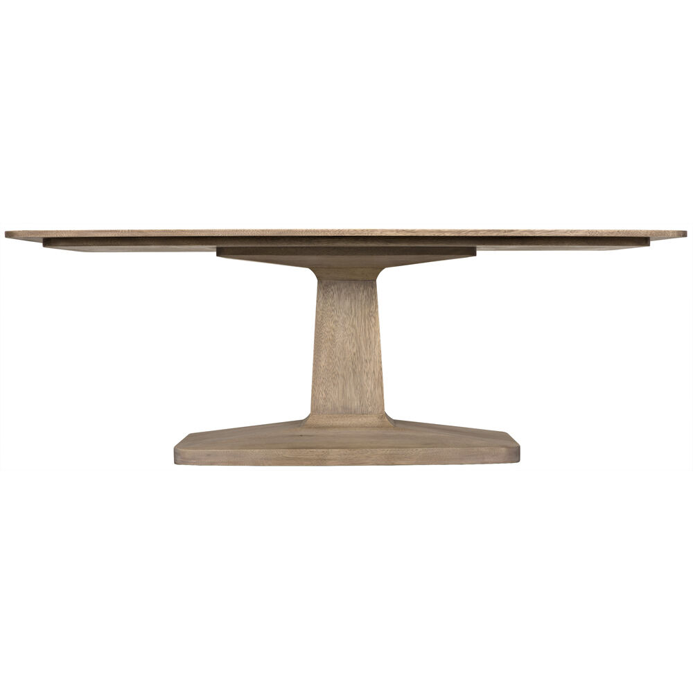 Travis 84 X 44 inch Washed Walnut Dining Table