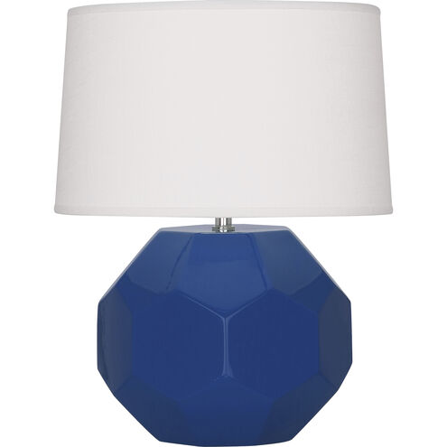 Franklin 16.38 inch 60.00 watt Cobalt Glaze Accent Lamp Portable Light