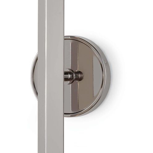 Viper 2 Light 5 inch Polished Nickel Wall Sconce Wall Light