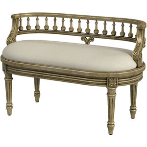 Hathaway 37" Upholstered Bench in Beige