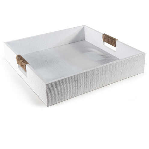 Logia White Serving Tray, Large