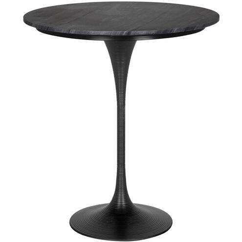 Joni Matte Black Bar Table