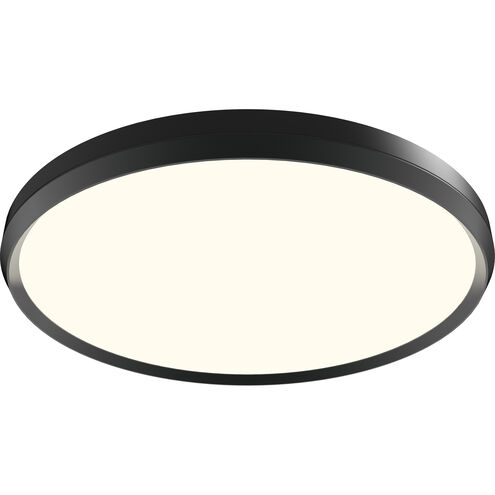 Skylight 24 inch Satin Dark Gray Flush Mount Ceiling Light