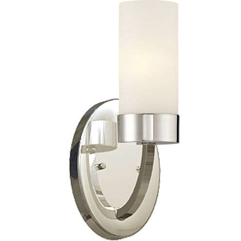 Denver 1 Light 5 inch Polished Nickel Vanity Light Wall Light