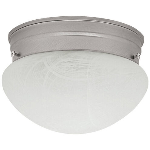 Scott 2 Light 9 inch Matte Nickel Flush Mount Ceiling Light
